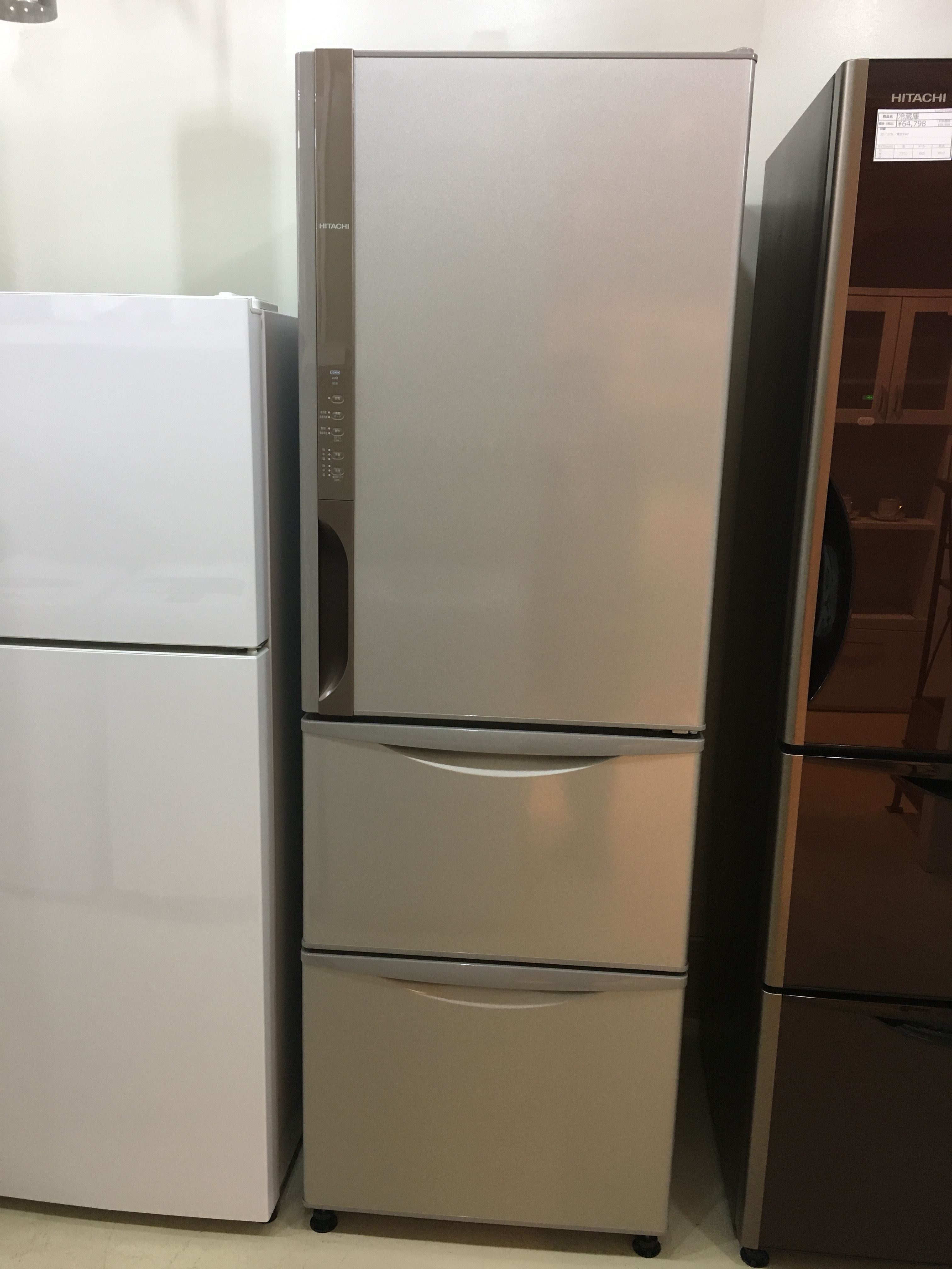 日立冷蔵庫375L 2019年製 日立 HITACHI 冷蔵庫 375L 2019年製 日立 R