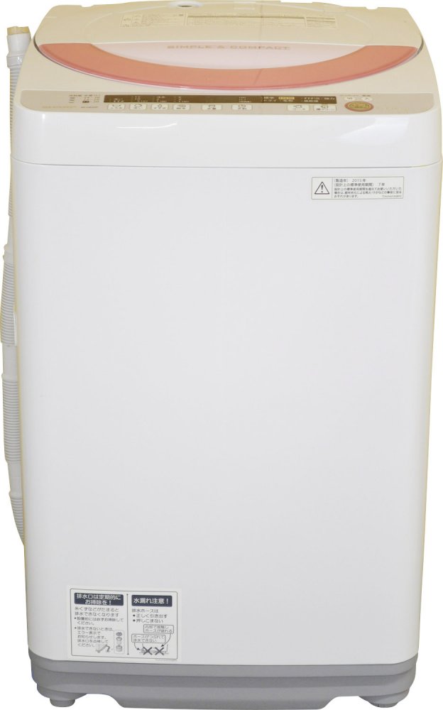 楽天市場】シャープ 全自動洗濯機 ピンク系 ES-GE60P-P(1台) | 価格
