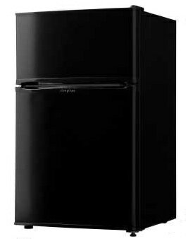 楽天市場】ジェネレーションパス simplus 2ドアレトロ冷蔵庫 SP-RT85L2
