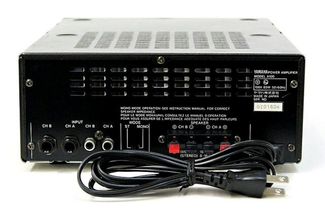 YAMAHA A100a ステレオパワーアンプ YAMAHA A100a ステレオパワーアンプ