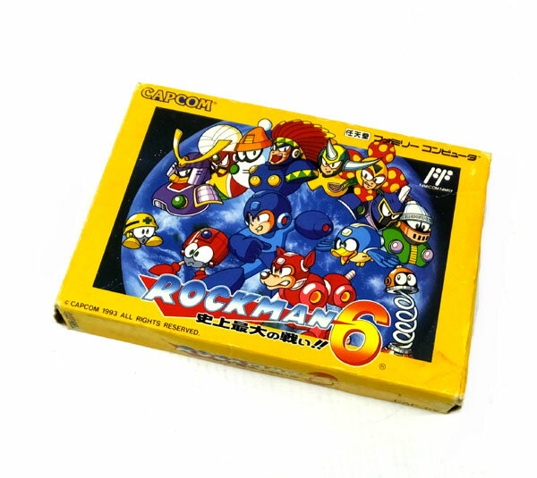 楽天市場】カプコン ロックマン6 ファミコン | 価格比較 - 商品価格ナビ