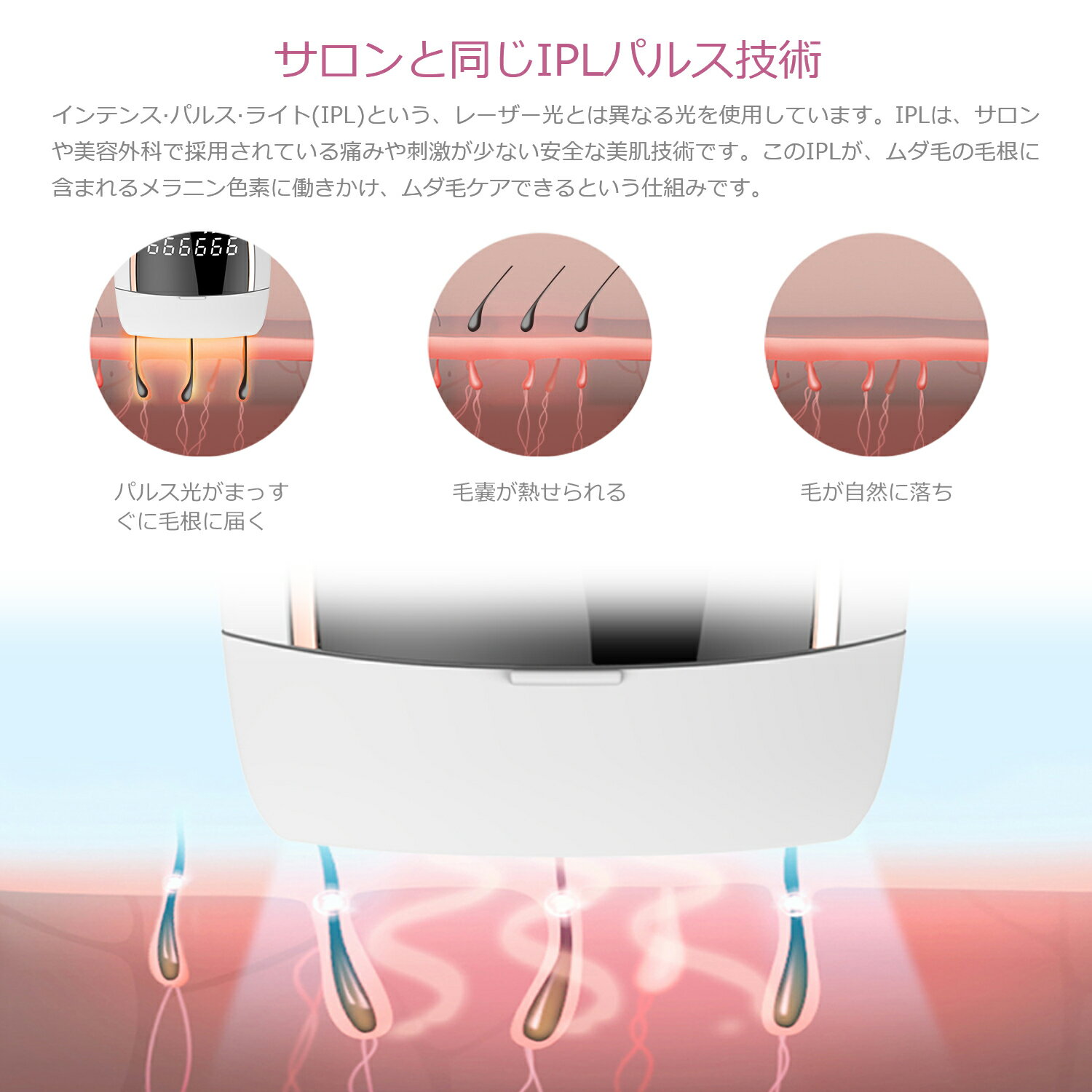 楽天市場】Entil IPL光脱毛器 M3 | 価格比較 - 商品価格ナビ