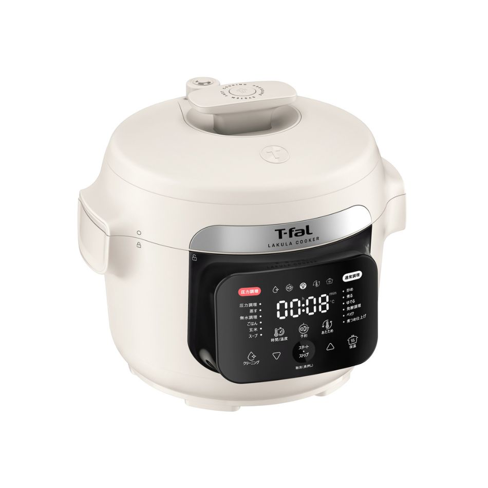 楽天市場】T-FAL 電気圧力鍋 ラクラ・クッカー コンパクト ブラック