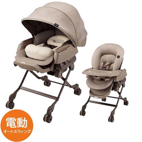 楽天市場】コンビ ネムリラ AUTO SWING LM ミントグレー ハイロー