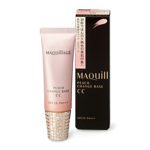 楽天市場】資生堂 資生堂 マキアージュ ピーチチェンジベース CC SPF25