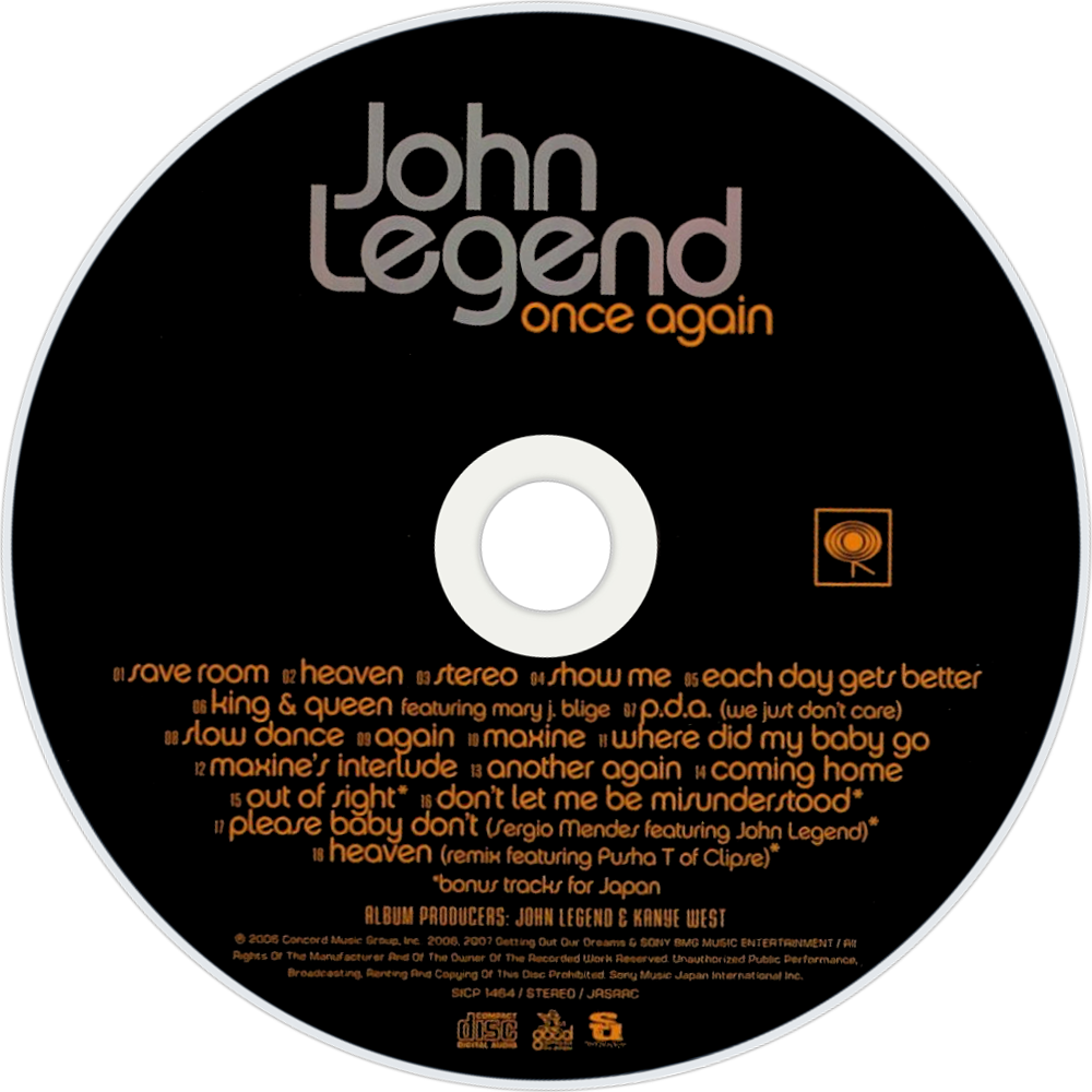 John Legend - Once Again | TheAudioDB.com