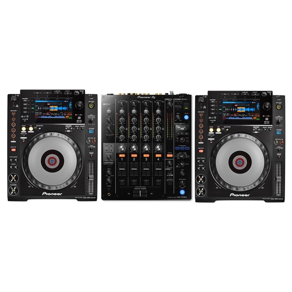 Pioneer CDJ-900NXS and DJM-750 Bundle at Gear4music