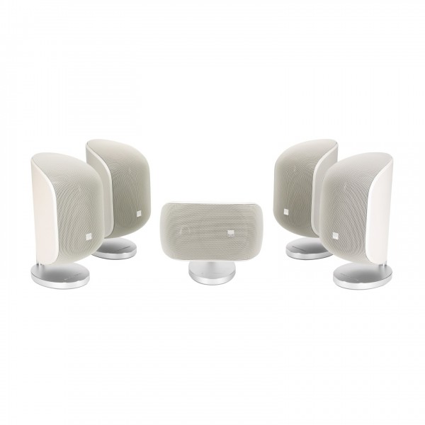Bowers & Wilkins M-1 5.0 Speaker Package, White at AV.com