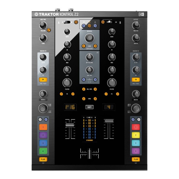 Native Instruments Traktor Kontrol Z2 DJ Mixer at Gear4music