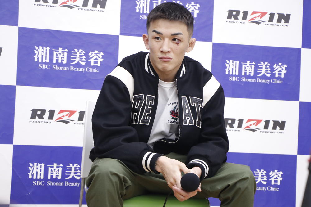 RIZIN】弥益ドミネーターに一本負けした萩原京平「まさかあそこから