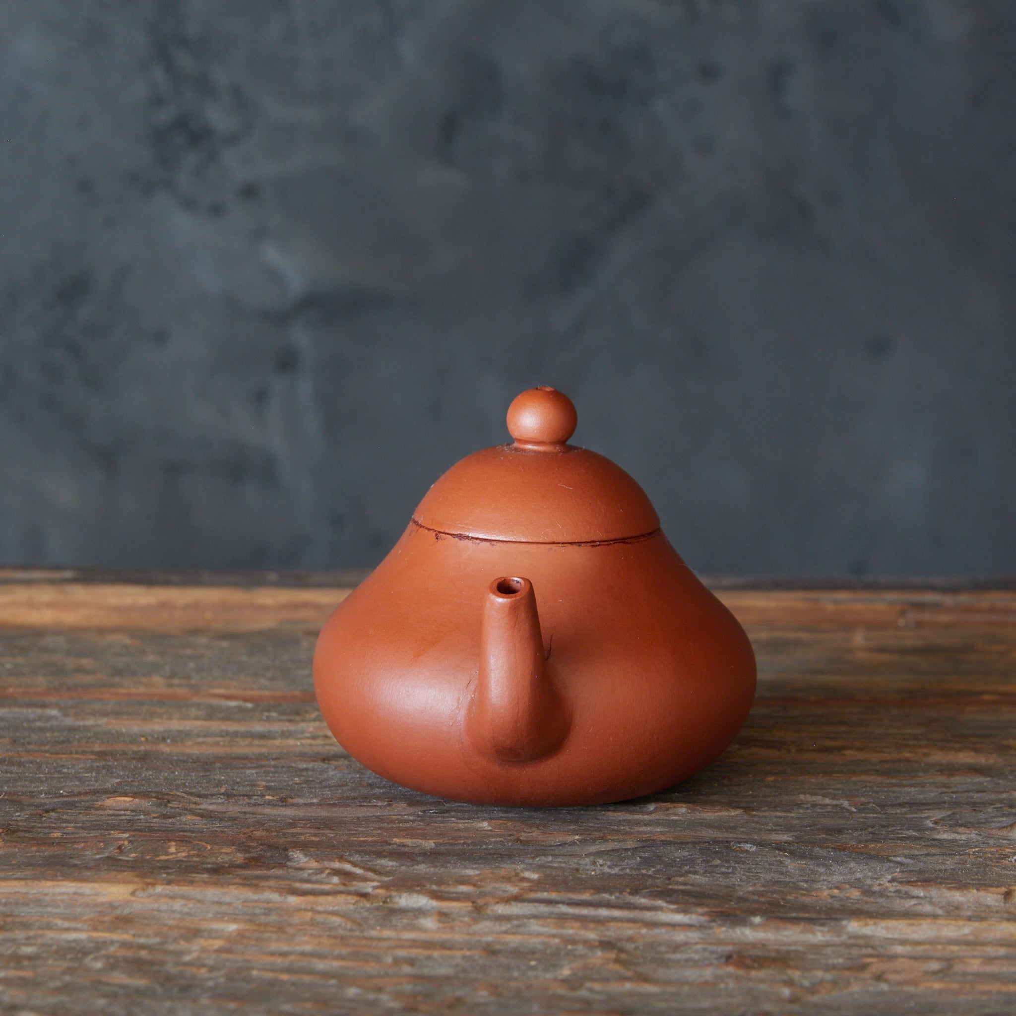 清代-民国期 荊渓南孟臣製 朱泥梨型壺（急須）（1616–1949CE） | 入
