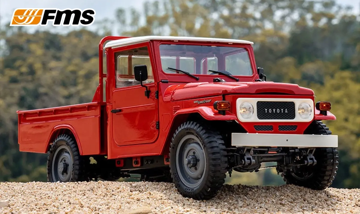 FMS】1/12 TOYOTA FJ45 Pickup Truck RTRに新色が追加 | Rock'n Crawler