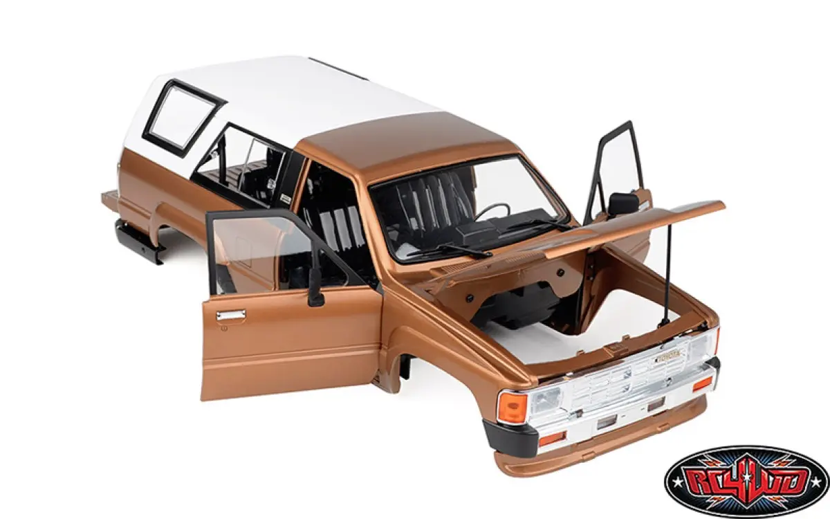 新製品】トヨタ 4ランナーの塗装済みハードボディセットが3種登場