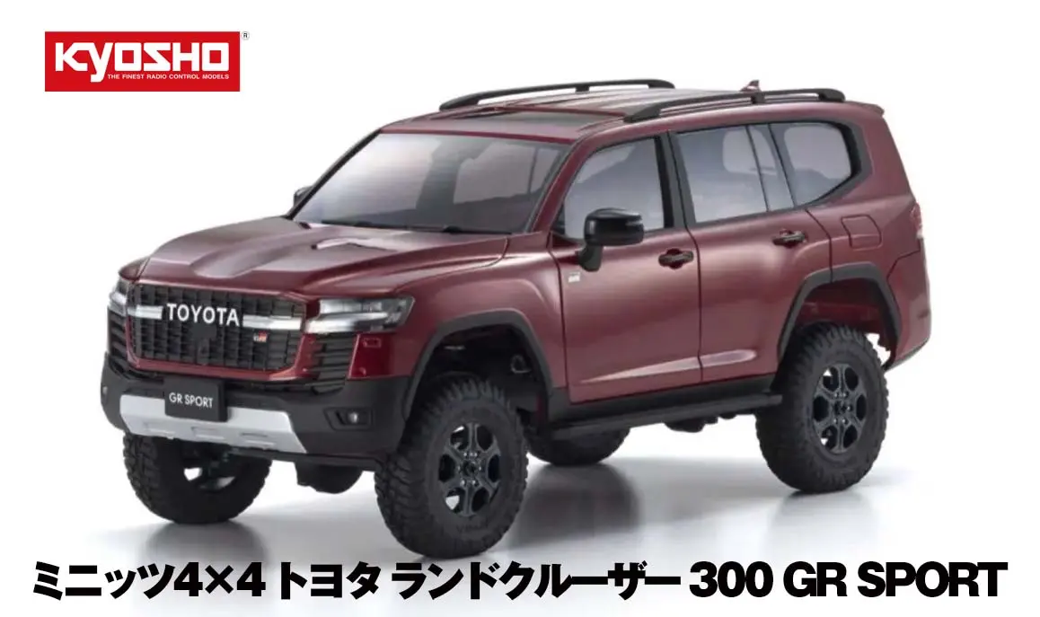京商】ミニッツ4×4 レディセット トヨタ ランドクルーザー 300 GR