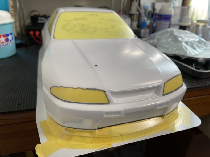 タミヤ スカイライン GT-R（R33）ボディ完成しました！！ | RC/DC