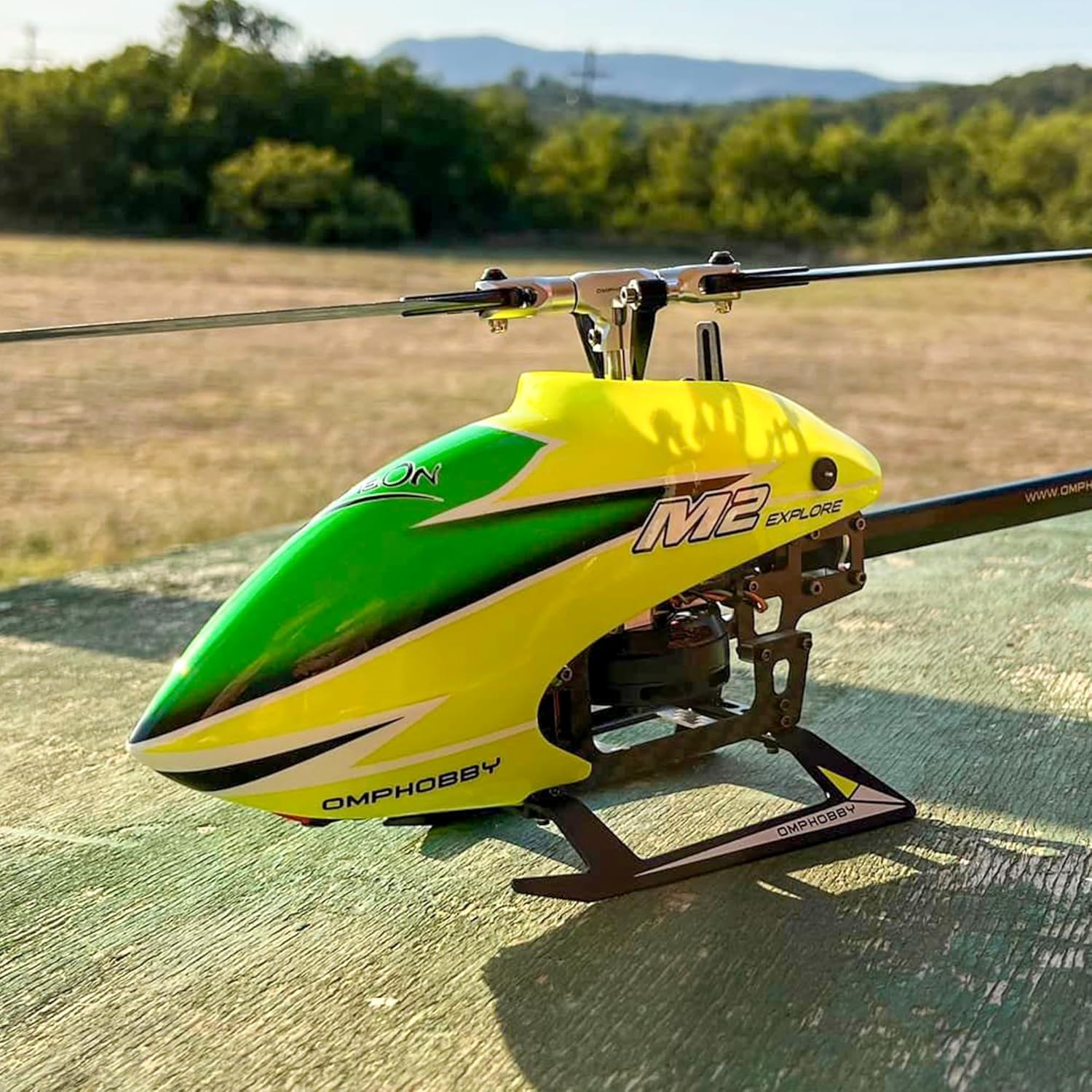 OMPHOBBY M2 Explore RC Helicopter - Dual Brushless Motor Direct
