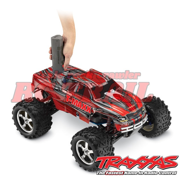 トラクサス T-Maxx 3.3 レッド 4WD RTR エンジンモンスタートラック