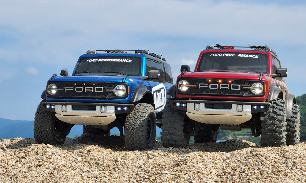 H-TECHトラクサス TRX4 ブロンコ適合 アルミニウム メタル フロント