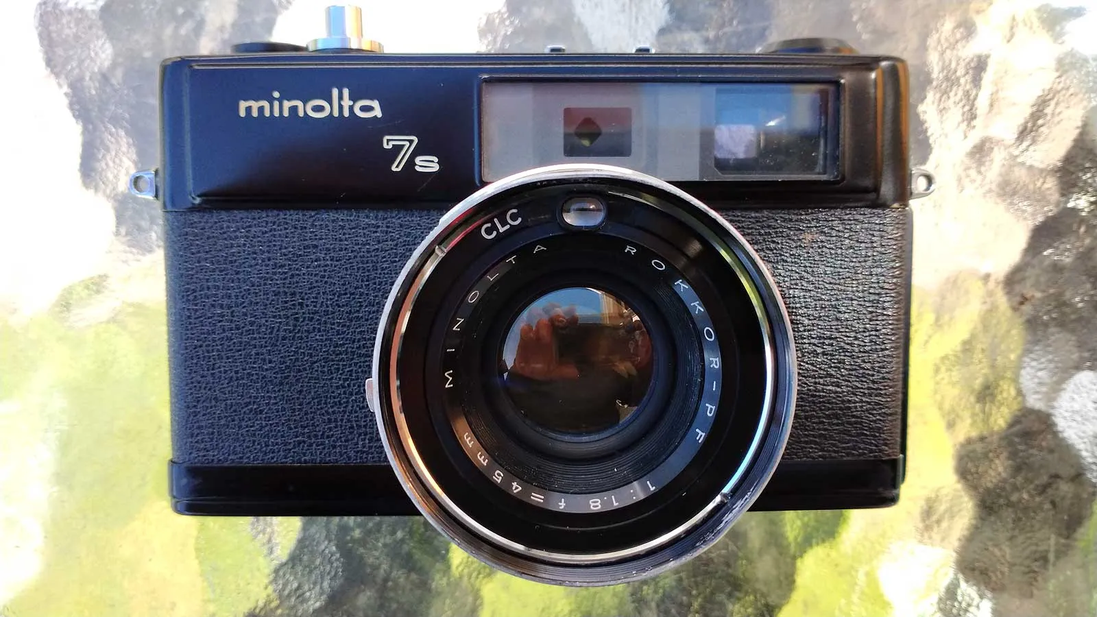 Minolta Hi-Matic 7S (1966) Rokkor PF 45mm f1.8 lens