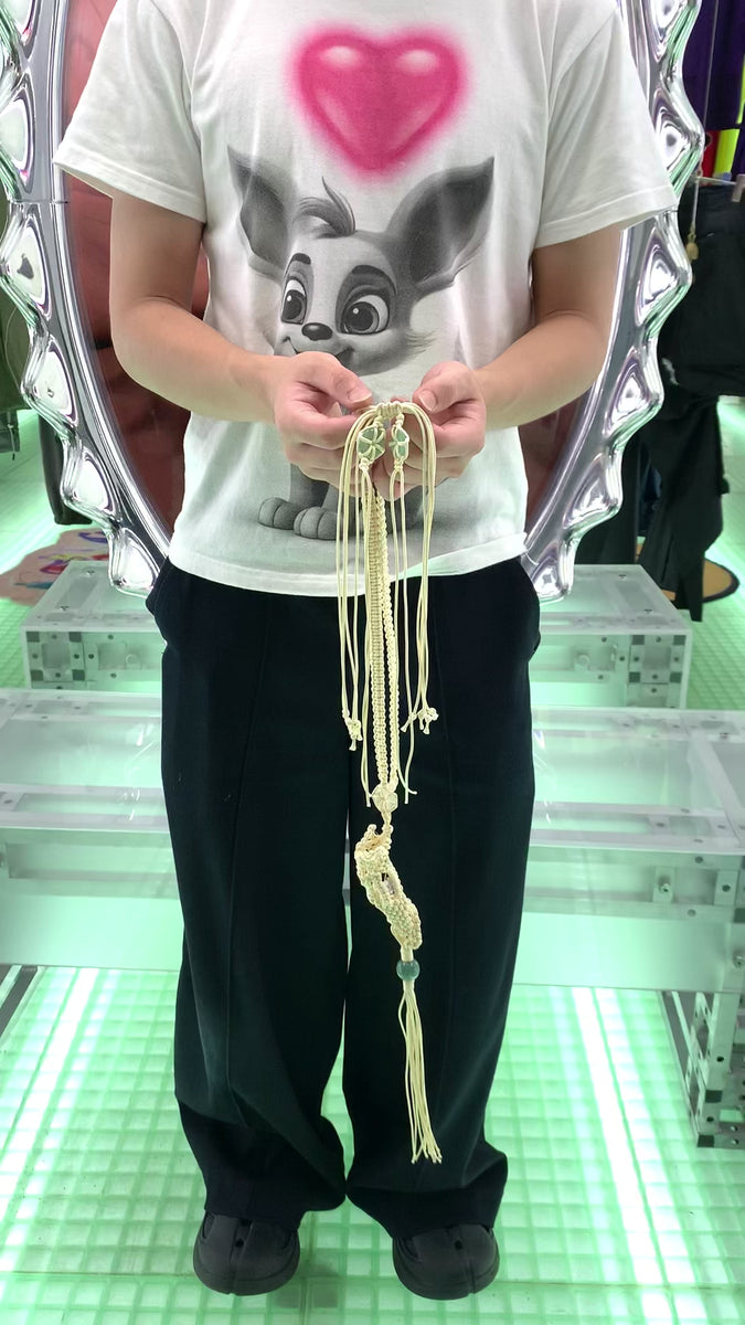 NUTEMPEROR / ナットエンペラー - ROPE SMALL PENDANT (BEIGE) | RADD