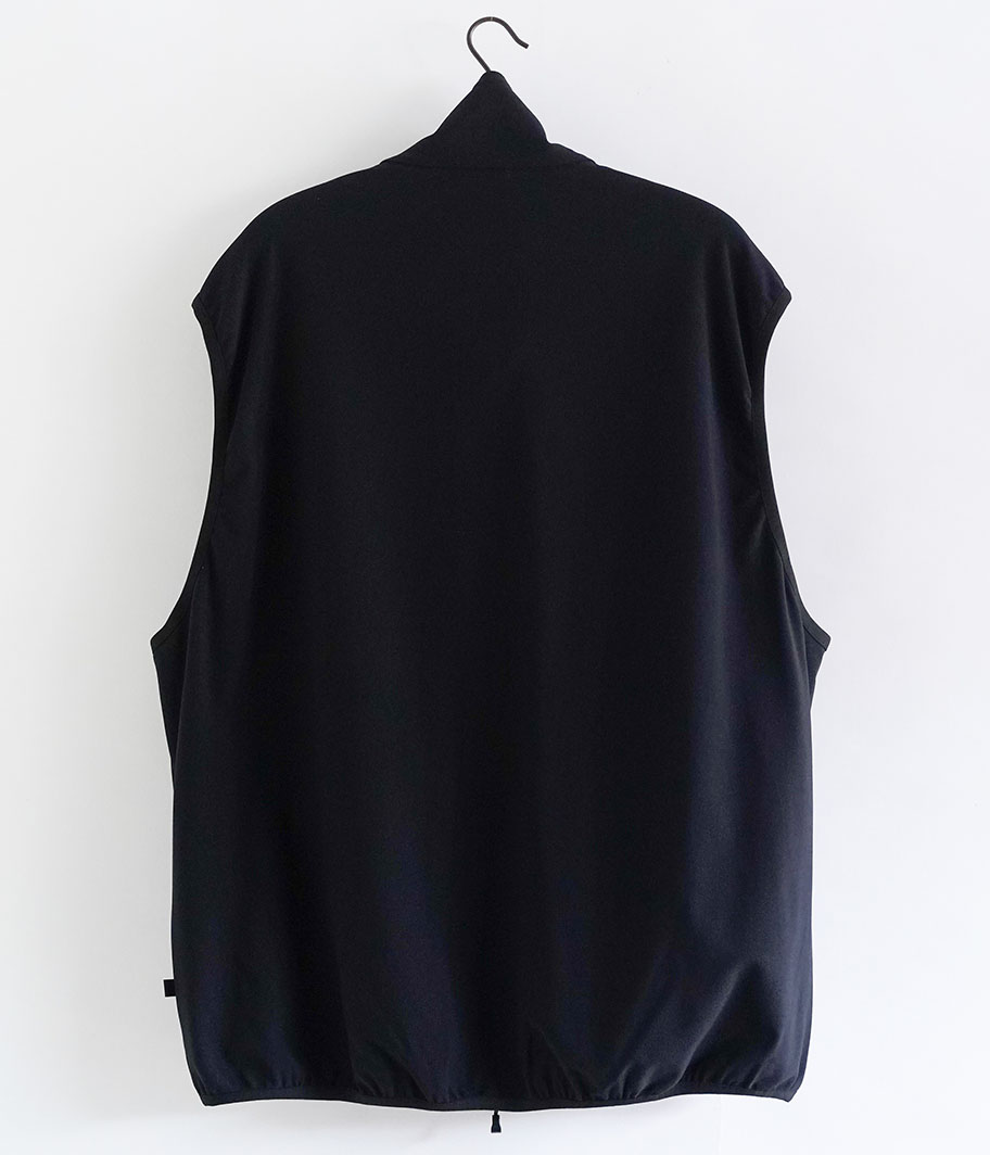 DAIWA PIER39 TECH FLEX JERSEY STAND COLLAR VEST[BLACK] - Fresh