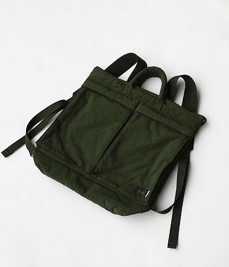 KAPTAIN SUNSHINE×PORTER 2Way Helmet Bag [OLIVE] - Fresh Service