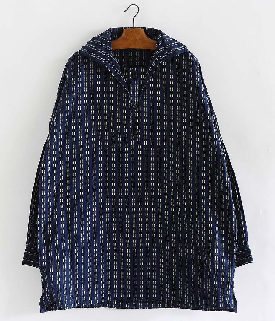 OUTIL CHEMISIER JOINVILLE [INDIGO STRIPE] - Fresh Service