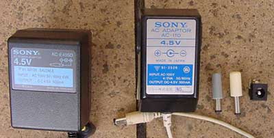 ソニーAC-110 ACアダプターの修理 社外品使用時の注意