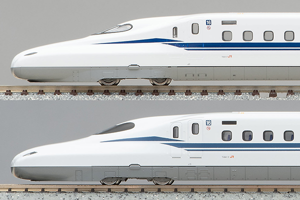 メーカーの違いを見る！新幹線Nゲージ「N700S」TOMIXとKATOを比べて