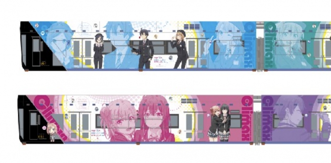 千葉モノレール、「俺ガイル」ラッピング車両登場 | レイルラボ ニュース