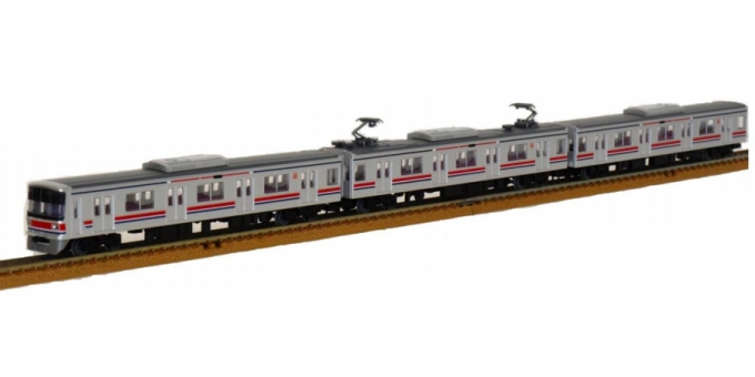 総合車両製作所、「電車市場」で鉄道コレクション「東急3000系3両