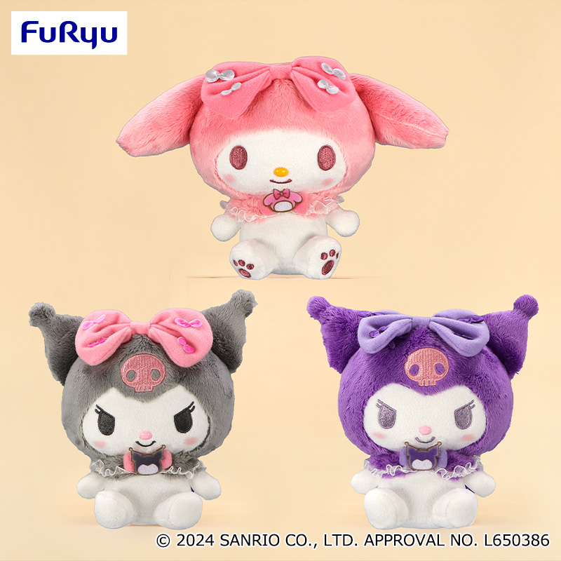 プライズ情報】マイメロディ・クロミ リボンONリボンぬいぐるみ