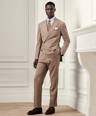 Ceekey】ポロラルフローレン セットアップ ダブル スーツ ウール POLO