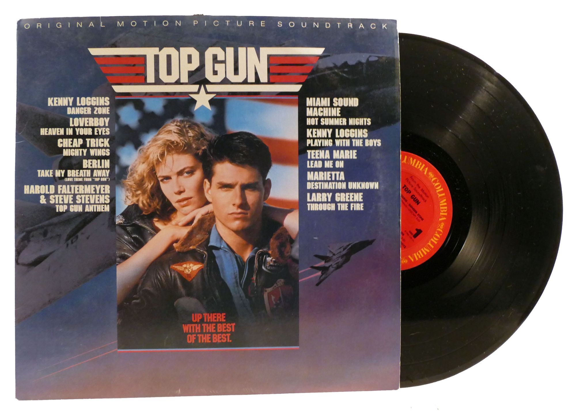 TOP GUN ORIGINAL MOTION PICTURE SOUNDTRACK VINYL LP Sc 40323 | Tom