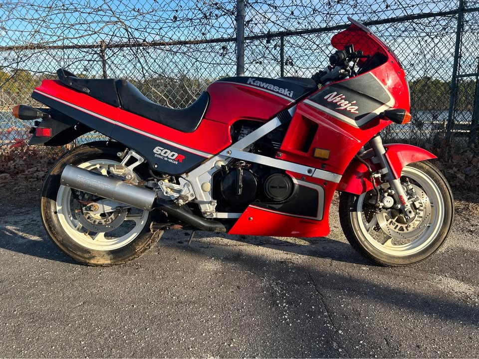 Then and Now: 1987 Kawasaki ZX600A Ninja - Rare SportBikesForSale