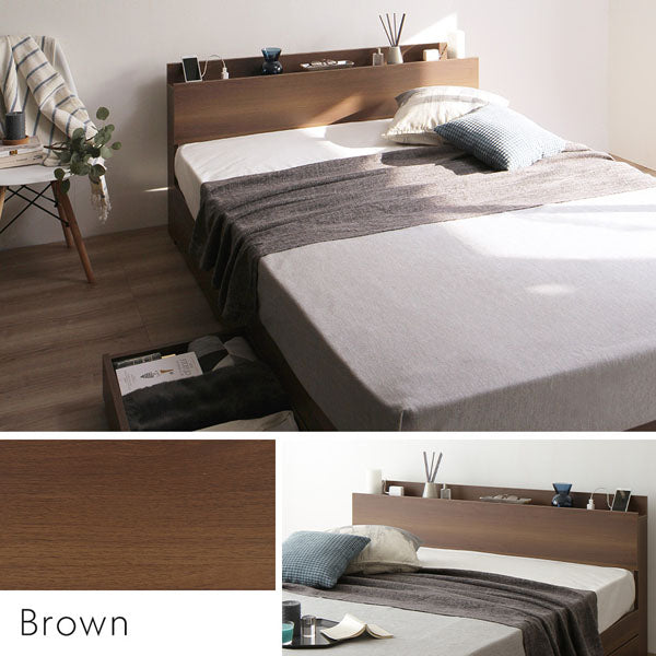 引き出し収納付きベッド『Serest セレスト』/シンプルモダン 収納付き