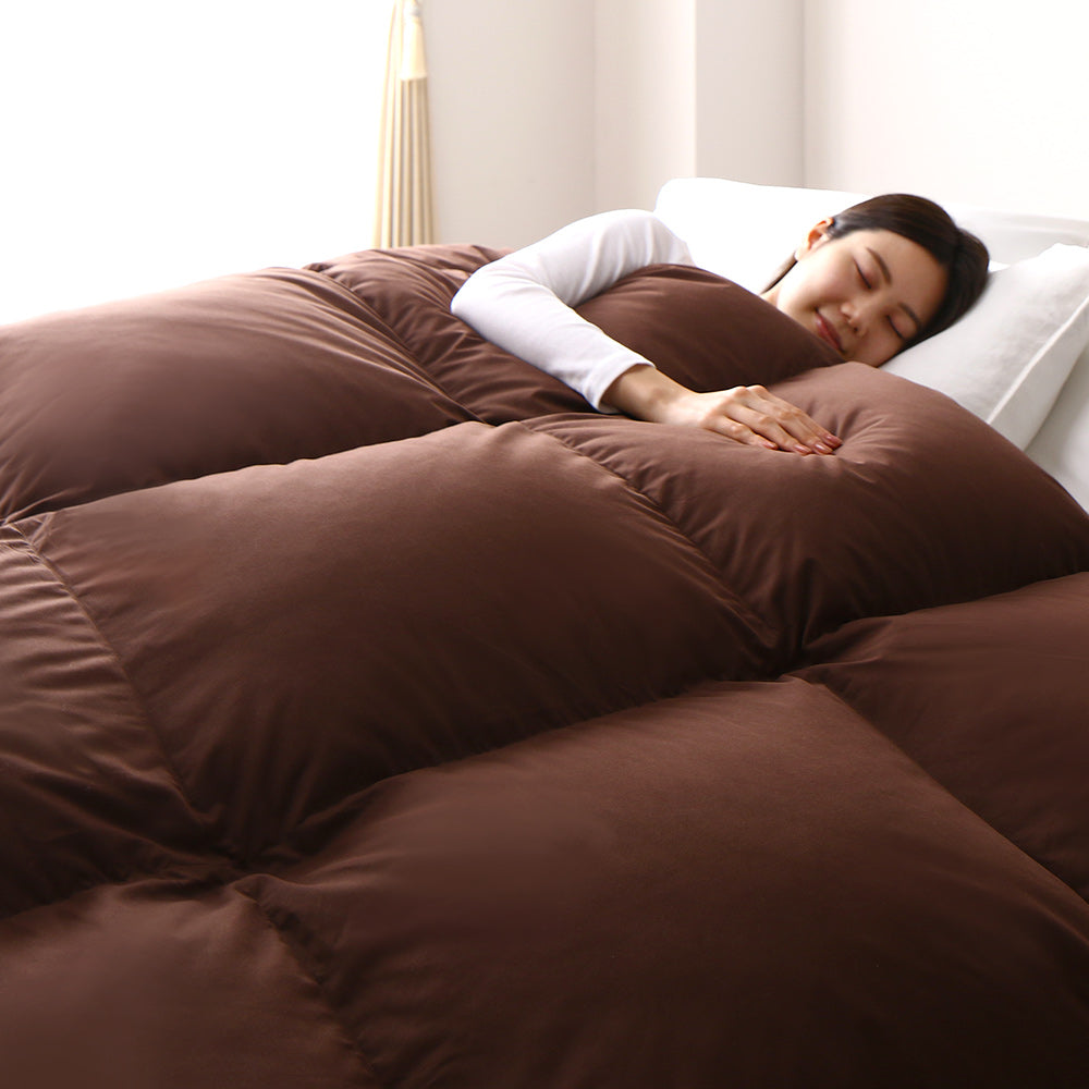 日本製 羽毛掛け布団 ダウン50% / 抗菌・防臭・防ダニ – RASIK（ラシク