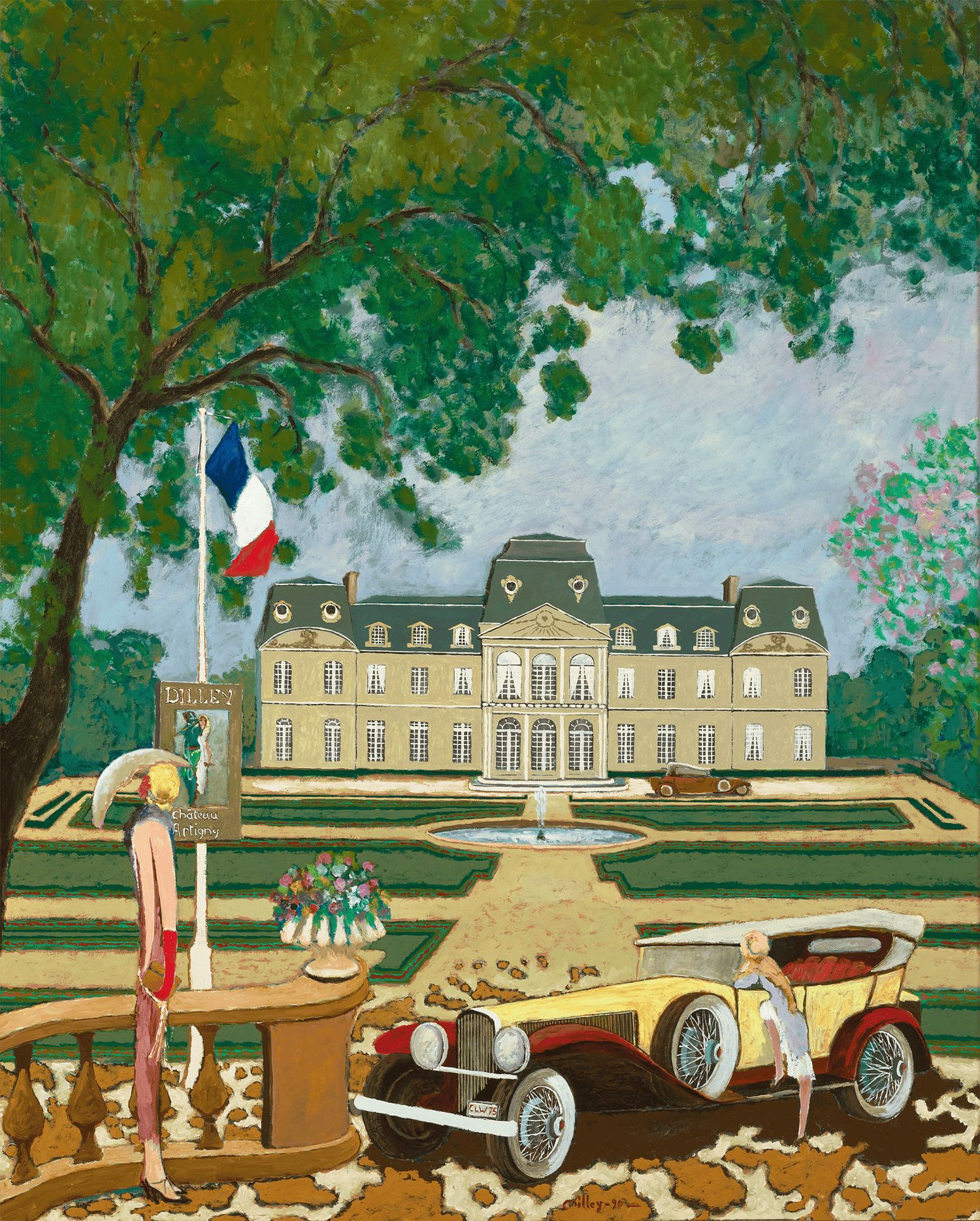 Le château d'Artigny by Ramon Dilley | M.S. Rau