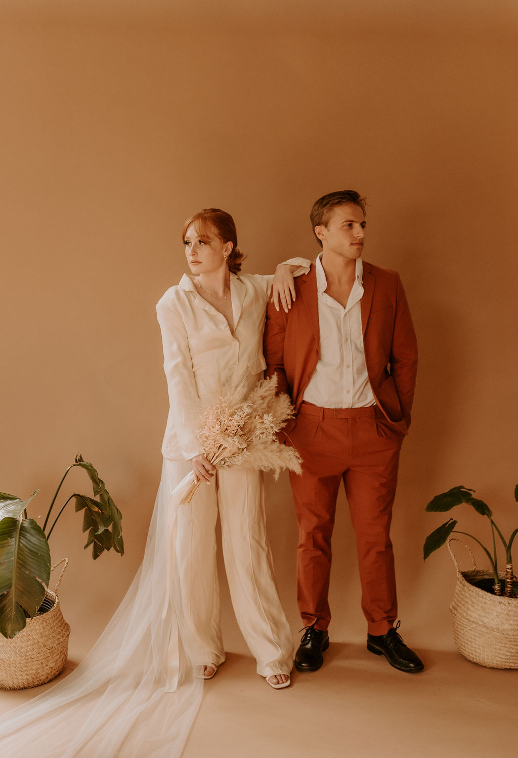 Rust Suit - Size 42S - 36x30 - Raw Golden Rentals