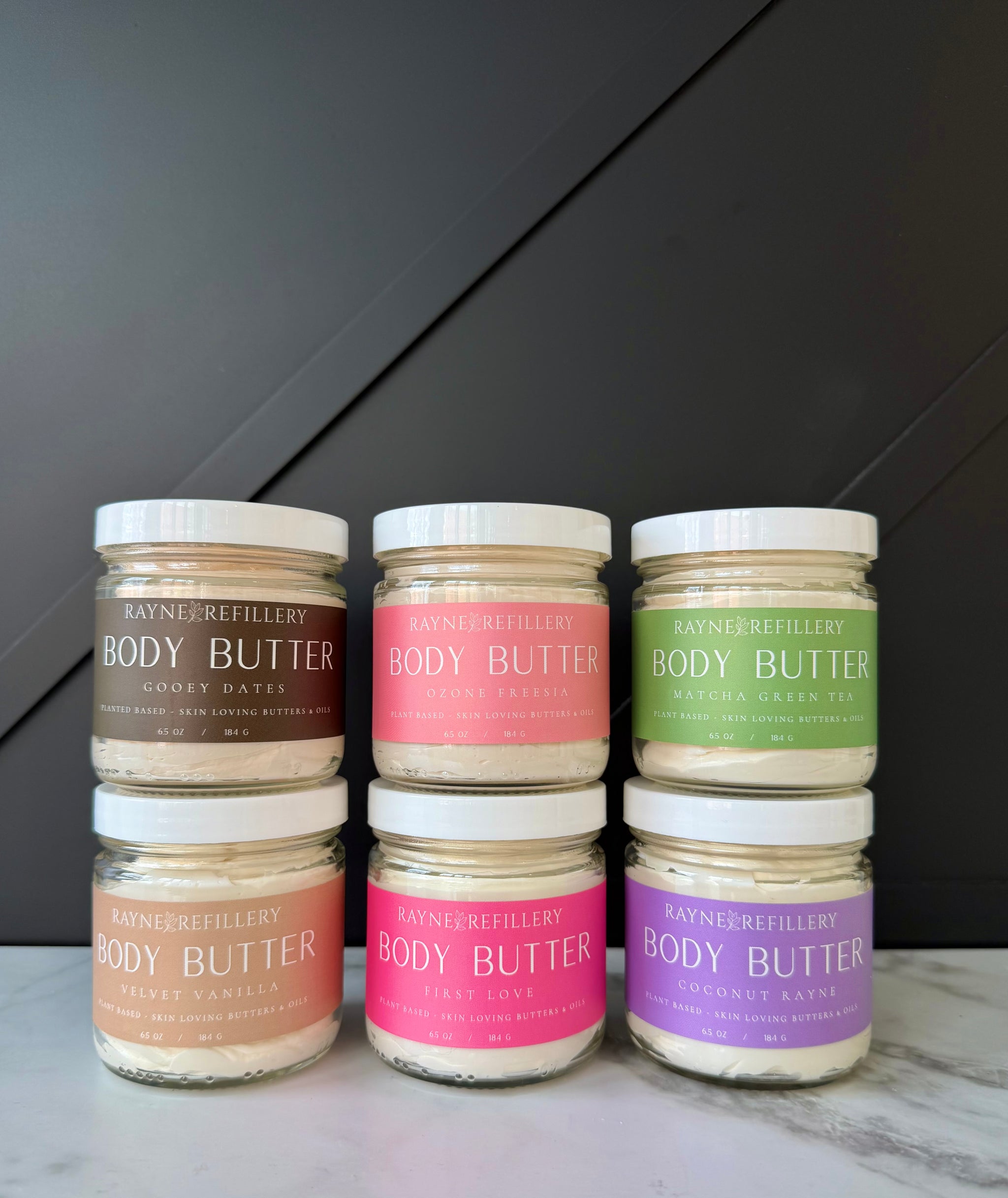 First Love Body Butter - Peach & Hydrangea Moisturizer | Rayne