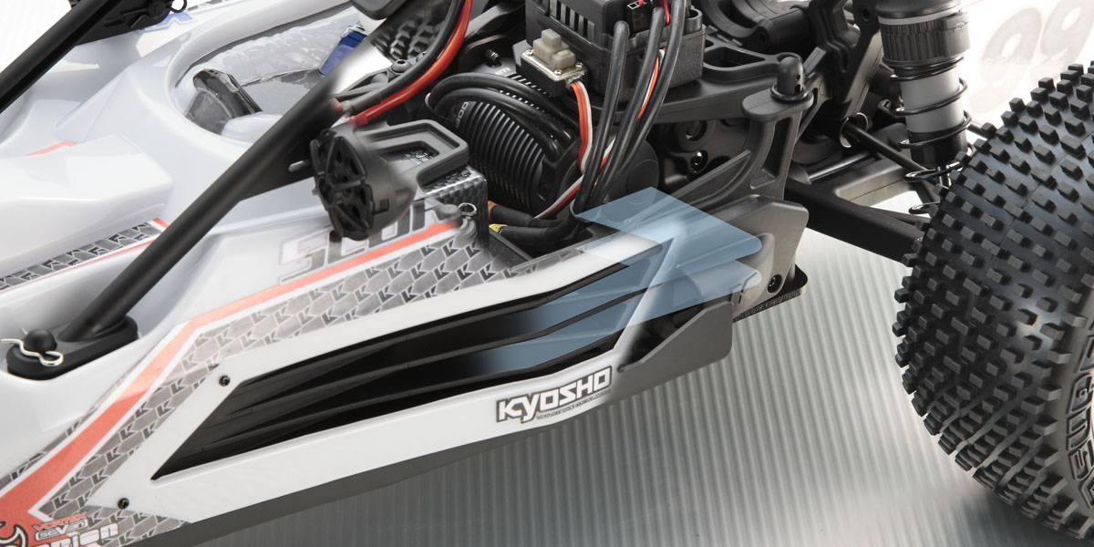 スコーピオンXXL VE カラータイプ1: ホワイト 1/7 EP 2WD レディセット