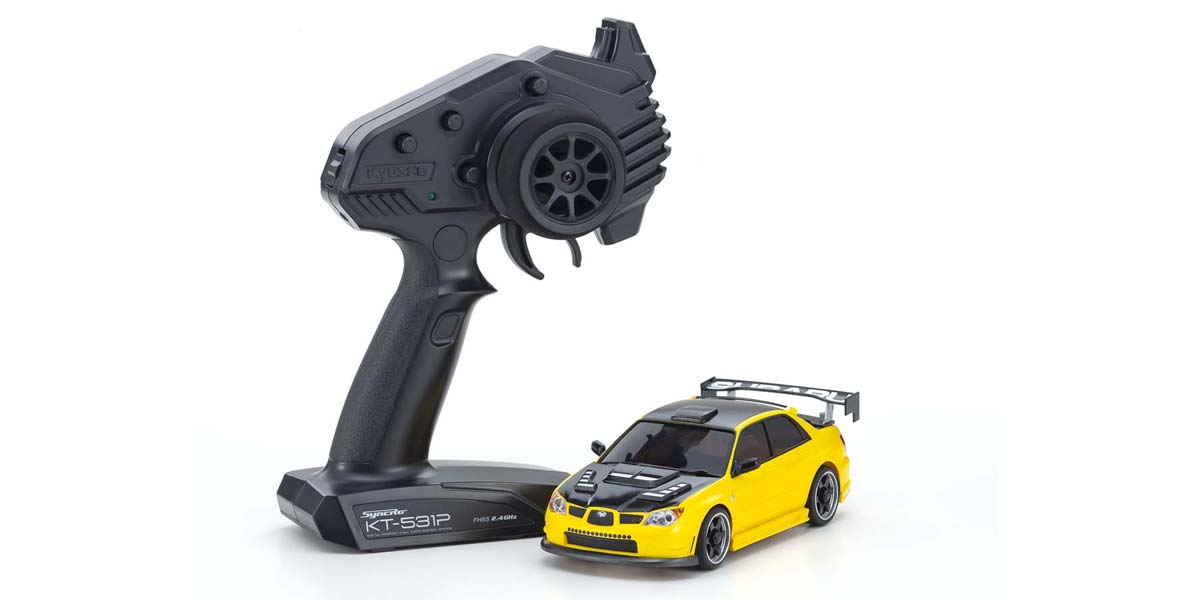 ミニッツAWD SUBARU IMPREZA Aero Metallic Yellow 32620MY | 京商