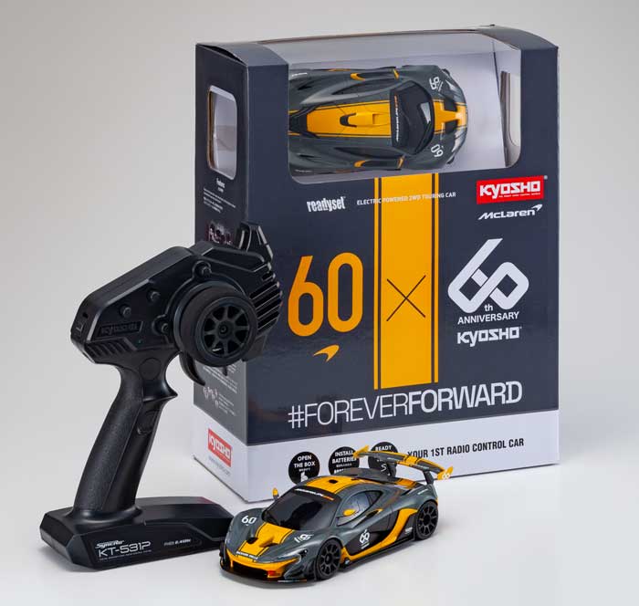 マクラーレン60周年アニバーサリーのラジオコントロールカーが登場