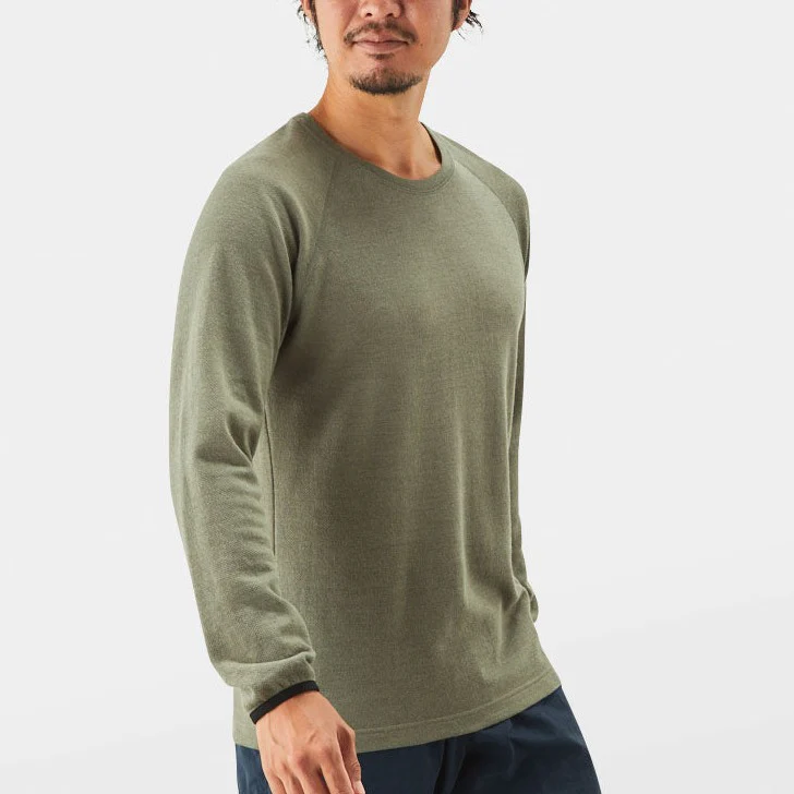 快適なぬくもりで「山と道 / DF Mesh Merino Long Sleeve」が手放せ
