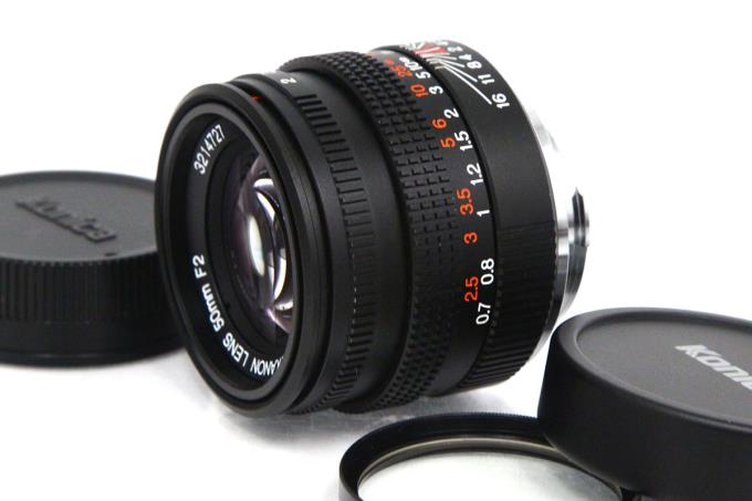 M-HEXANON LENS 50mm F2 コニカKMマウント用 γA3534-2R1B | コニカ