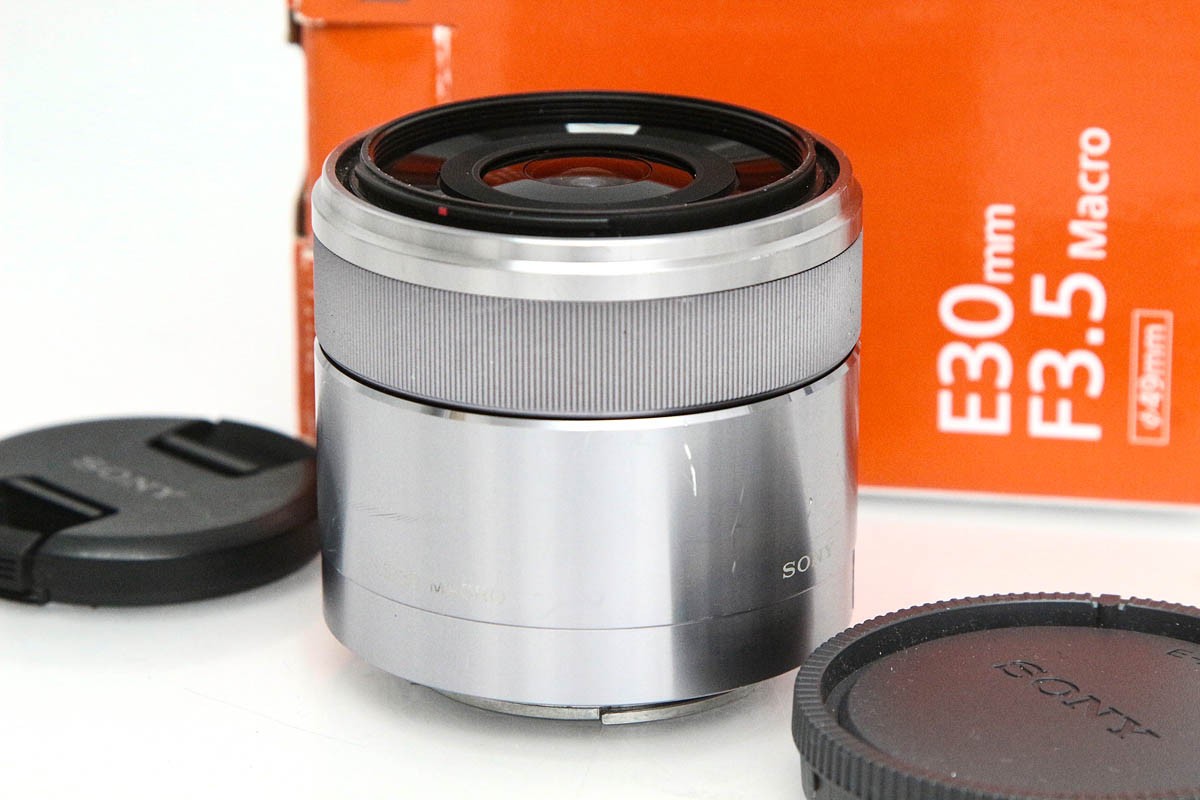 レンズ(単焦点) Sony E 30mm F3.5 MACRO SEL30M35 SEL30M35 中古価格