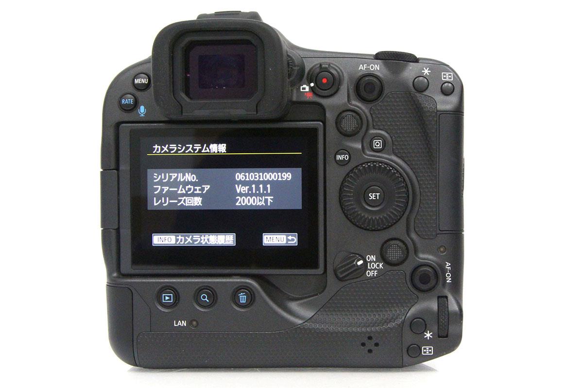 EOS R3 ボディ シャッター回数 約2100回以下 γA4705-2Q3 | キヤノン