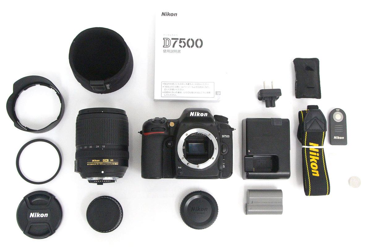 Nikon D7500 18-140 VRレンズキット｜シャッター数2093回