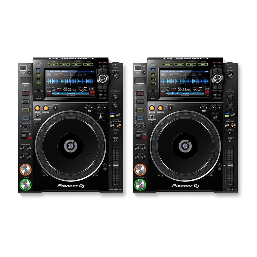 Pioneer DJ CDJ-2000NXS2 Pair Rental - Pro DJ Multi-Player - Canal