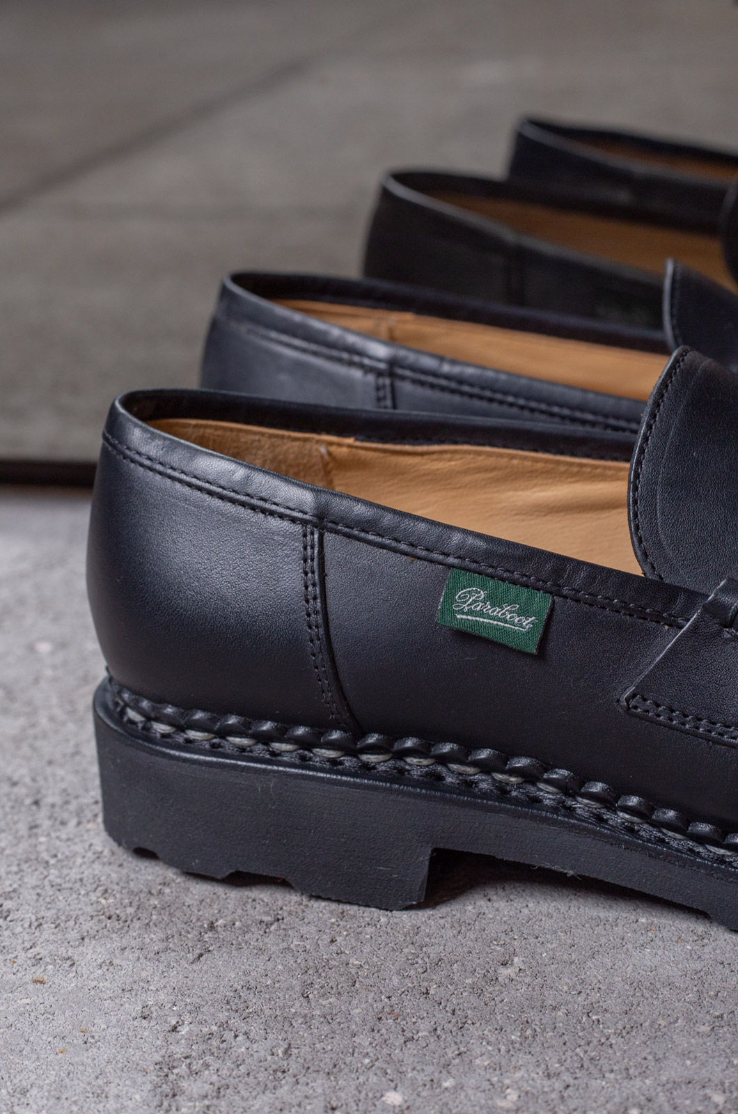 Paraboot - woman Orsay Griff Noire - Lis Noir - RENDEZ-VOUS STORE